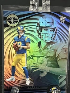 STETSON BENNETT IV---2023 PANINI----ILLUSIONS----ROOKIE----RAMS---FREE SHIPPING - Picture 1 of 2