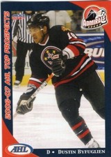 Dustin Byfuglien 2006-07 AHL Top Prospects Norfolk Admirals