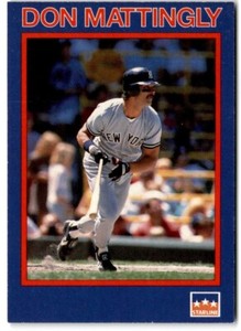 1990 Starline Long John Silver Don Mattingly New York Yankees #1