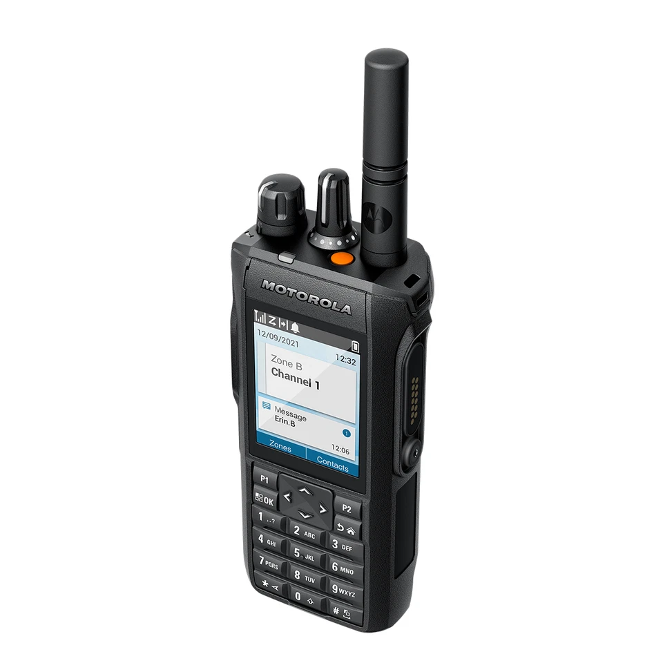 New Motorola R7 UHF Radio enabled with display AAH06RDN9RA1AN complete bundle - Image 1 of 1