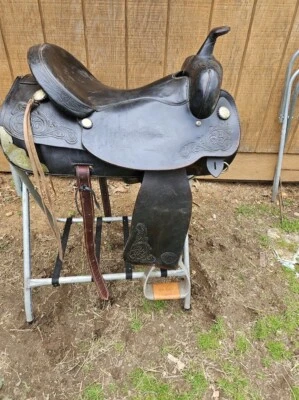 Sillín occidental Tex Tan de 17" Foto 1 de 4