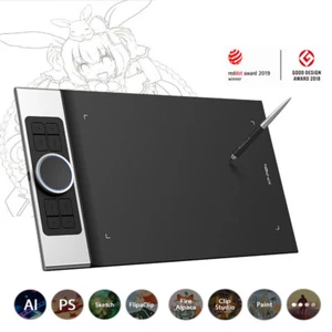 XP-Pen Deco Pro Medium Graphics Drawing Tablet Battery-Free Stylus Used 11''x6'' - Picture 1 of 13