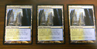 MTG Return To Ravnica Rare Land Hallowed Fountain x3 Excellent - NM