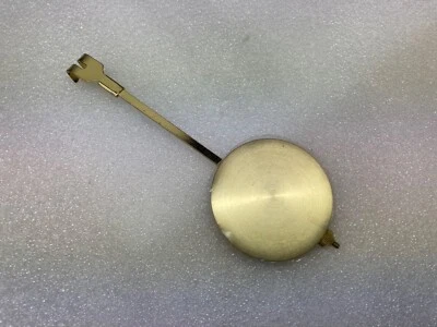 Takane Style Clock Pendulum Bob 2 " Diameter 5 3/4" Length for Quartz Movements