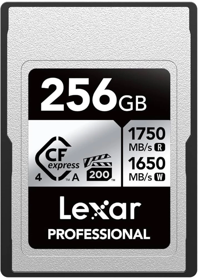 Scheda Lexar Professional Silver Series CFexpress 4.0 Type A 256 GB 1750 MB/s