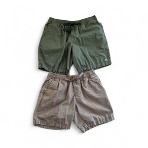 Regatta 100% Cotton Pull Up Shorts Bundle Sand & Olive Size S - Picture 1 of 10