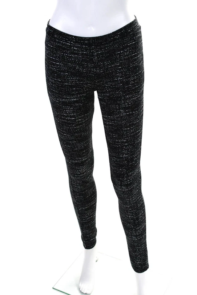 Joie Womens Elastic Waistband Mid Rise Printed Ankle Leggings Gray Size XS - Image 1 of 4