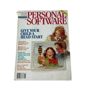 Personal Software Magazine First Issue November 1983 - Picture 1 of 7