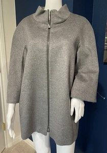 Cappotto lana grigio Cinzia Rocco taglia 10 nuovo - Foto 1 di 16