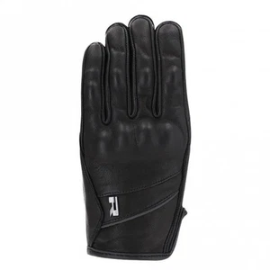 Guantes de motocicleta Richa Cruiser 2 de cuero con puño corto para hombre (negro) - Imagen 1 de 2