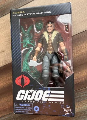 Hasbro G.I. Figura de acción Joe Classified 159 CRYSTAL BALL 6" Walmart King Cobra Foto 1 de 4