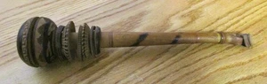 VTG Wooden Molinillo Frother Whisk Hot Chocolate Stirrer 10.25” - Picture 1 of 4