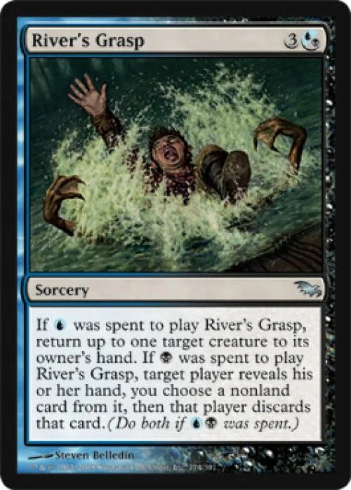 River's Grasp - Medium Play MTG Shadowmoor - Image 1 of 1