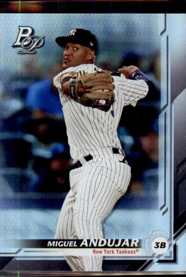 2019 Bowman Platinum #99 Miguel Andujar - Image 1 of 2