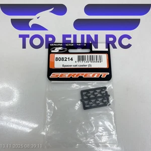 SERPENT 808214 SPACER-SET CASTER (3) FOR 710-960 MODELS 1/10 SCALE CARS - Picture 1 of 1