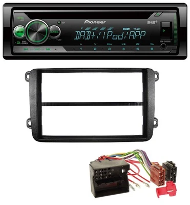Pioneer USB MP3 DAB AUX CD Autoradio für VW Golf V VI Touran Passat 3C Caddy EOS - Bild 1 von 4