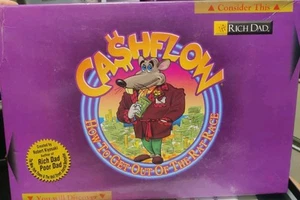 Cashflow How To Get Out Of The Rat Race Board Game Rich Dad COMPLETE - Picture 1 of 9