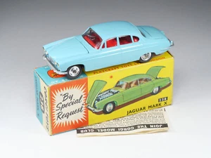 CORGI TOYS - 238 - Jaguar Mark X - Bleu ciel - En boite - Imagen 1 de 9