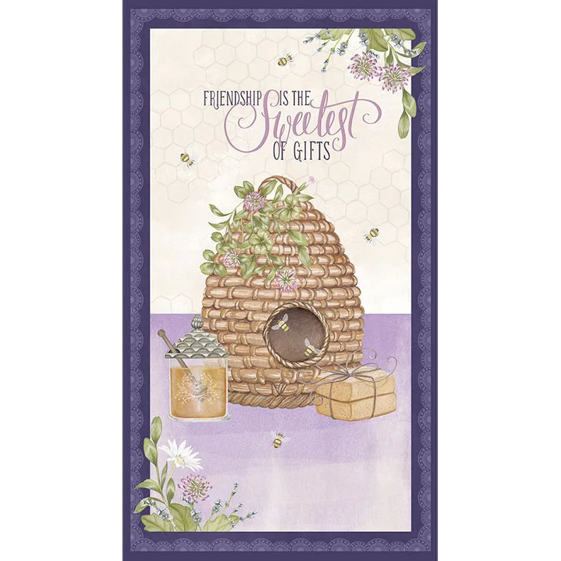 Wilmington Prints "The Art of Beekeeping" 24" x 42" Panel # 1A - Image 1 of 1