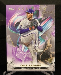 2023 Topps Inception Cole Ragans Rookie Purple 131/150 RC Kansas City Royals
