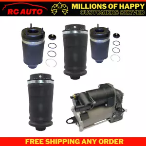 2007-2012 Mercedes GL450 Front & Rear Airmatic Air Springs & Air Compressor X164 - Picture 1 of 1