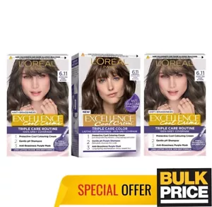 L'Oréal Excellence Cool Creme 6.11 Ultra Ash Dunkelblond Haarfarbe - Bild 1 von 6
