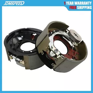 PAIR 12-1/4x5" 12K 15K Electric Backing Plate Trailer Brake For Dexter 5" 23-442 - Picture 1 of 20