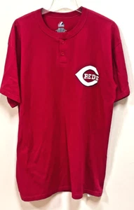 Cincinnati Reds Mens XL Shirt Long Body Excellent Condition - Picture 1 of 7