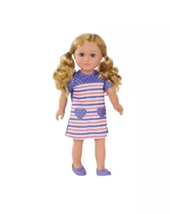 Muñeca Emma My Life As Poseable Everyday 18" cabello rubio ojos azules tono de piel claro - Imagen 1 de 7