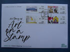 Irland FDC(2) ESST Dublin 31.03.2022 100 YEARS OF ART ON A STAMP 