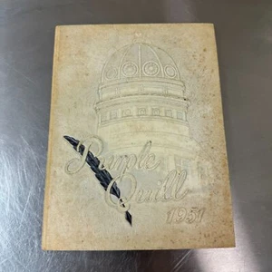 Anuario Ball High School 1951 - Galveston, TX - PLUMA PÚRPURA - Texas - Imagen 1 de 12