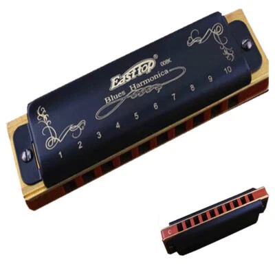 Eastop Blues Harmonica 008K - Llave de E Foto 1 de 2