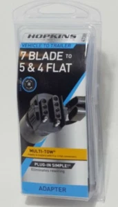 Hopkins 47385 Adapter Multi-Tow, 7 RV Blade to 5 Flat and 4 Flat. - Picture 1 of 5