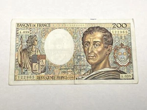 France 200 Francs Montesquieu 1986 (10-41/6) - Picture 1 of 2