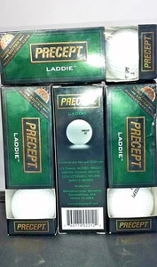 Palline da golf Precept 00 Laddie 1/2 dozzina 6 palline 2 maniche MORBIDE - Foto 1 di 1