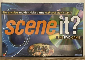 Scene It ? The DVD Mattel Board Game Movie Trivia Game Brand New Factory Sealed  - Picture 1 of 2