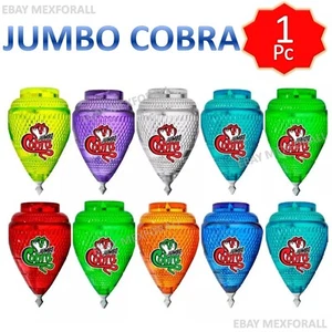 One Mexican Trompo JUMBO COBRA Spin Top Peonza Juguete 1p Cometa Color Aleatorio MÉXICO - Imagen 1 de 4