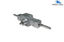 Differenzial eckig 2:1, Metall, ohne Durchtrieb WEDICO-models