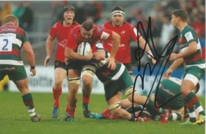 ULSTER RUGBY UNION: ALAN O'CONNOR SIGNED 6x4 ACTION PHOTO+COA - Picture 1 of 1