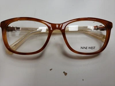 NINE WEST NW5068 233 Light Tortoise/Beige 52-18-135 Frames Flex Hinges X768 - Image 1 of 4