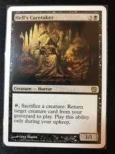 Hell's Caretaker MTG 9th Edition NM+ MTG Magic Card
