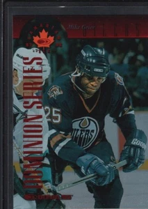 MIKE GRIER 1997/98 DONRUSS CANADIAN ICE #121 DOMINION OILERS SP #149/150 - Picture 1 of 1