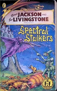 Fighting Fantasy 45 - Spectral Stalkers - 1./1. Ed. (Bronze Dragon) - B+/B+/B+ - Bild 1 von 9
