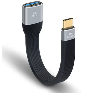 USB 3.0 A Female to USB Type C 3.1 Male OTG Adapter Cable for PC Laptop 10Gbps - Picture 1 of 10