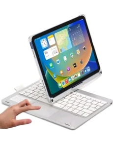 Keyboard Case for iPad 10.2 9th/8th/7th Gen, iPad9/iPad8/iPad7 Case  - Picture 1 of 7