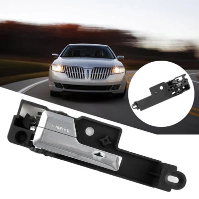 Manija interior delantera de la puerta interior cromada lado del conductor para Ford Fusion 2006-2012 Foto 1 de 4