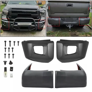 CANTIDAD 4 cubiertas de parachoques delanteras y traseras nuevas para Toyota Tundra 14-21 GRIS MAGNÉTICO 1G3 - Imagen 1 de 18