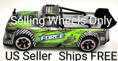 Ruedas Mag con neumáticos para coche WLtoys K989 284131 camión envío GRATIS desde vendedor de EE. UU. Foto 1 de 4