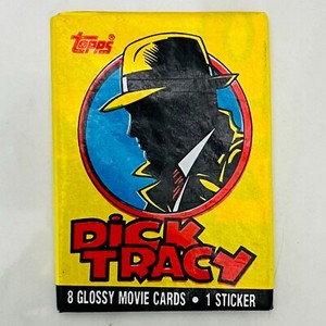 (1) Brand New Sealed Dick Tracy Movie Trading Cards Topps 1990 Single Wax Pack