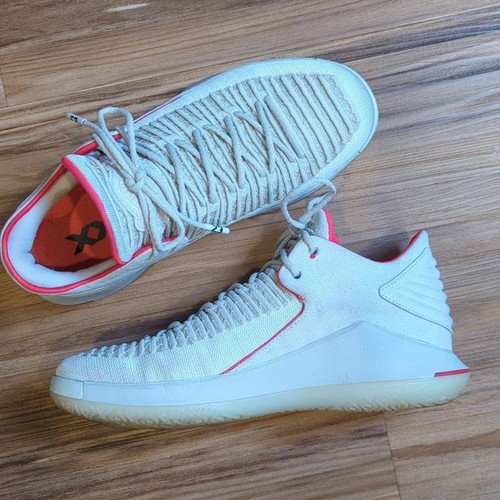 Jordan Air 32 XXXII Low Gordon St Sneakers Uomo Osso Chiaro Taglia 7 5